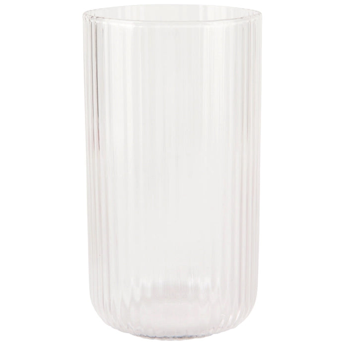 Fluted Glass Tumblers - 17 oz