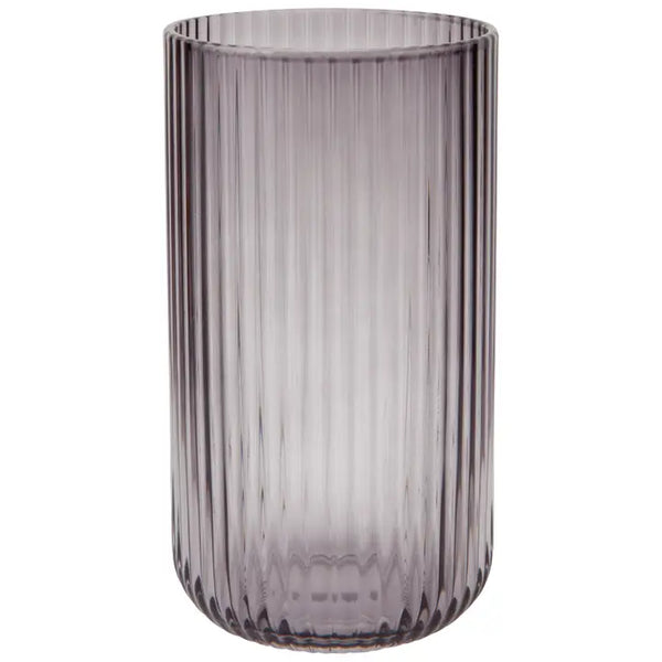 Fluted Glass Tumblers - 17 oz