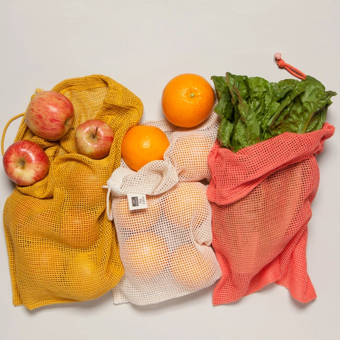 Le Marche Mesh Produce Bags - Set of 3