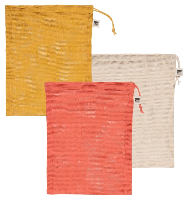 Le Marche Mesh Produce Bags - Set of 3