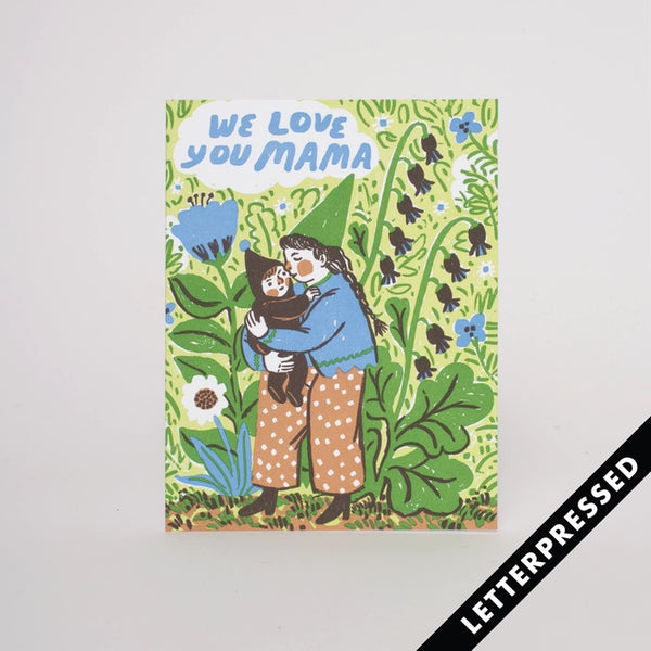 Love You Mama Gnome Mother's Day Card