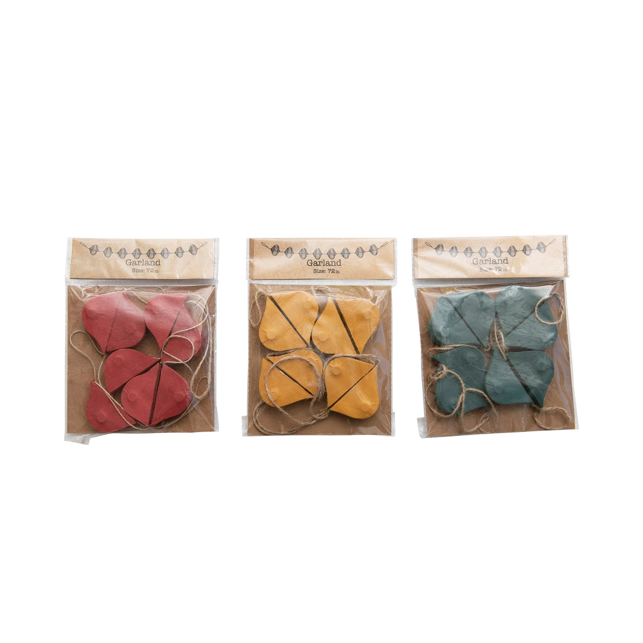 Paper Honeycomb Finial Garland