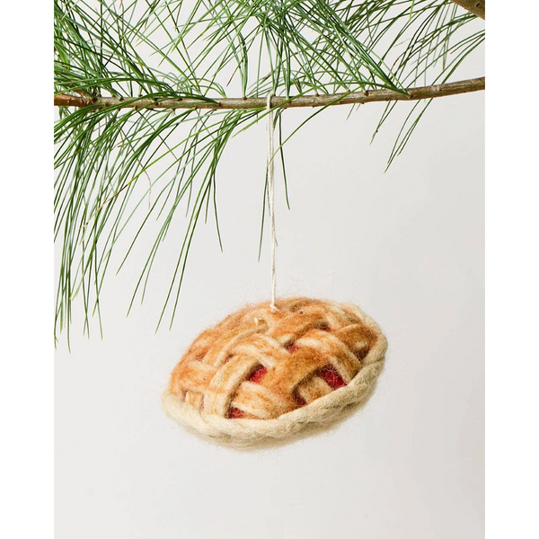 Granny's Apple Pie Felt Ornament