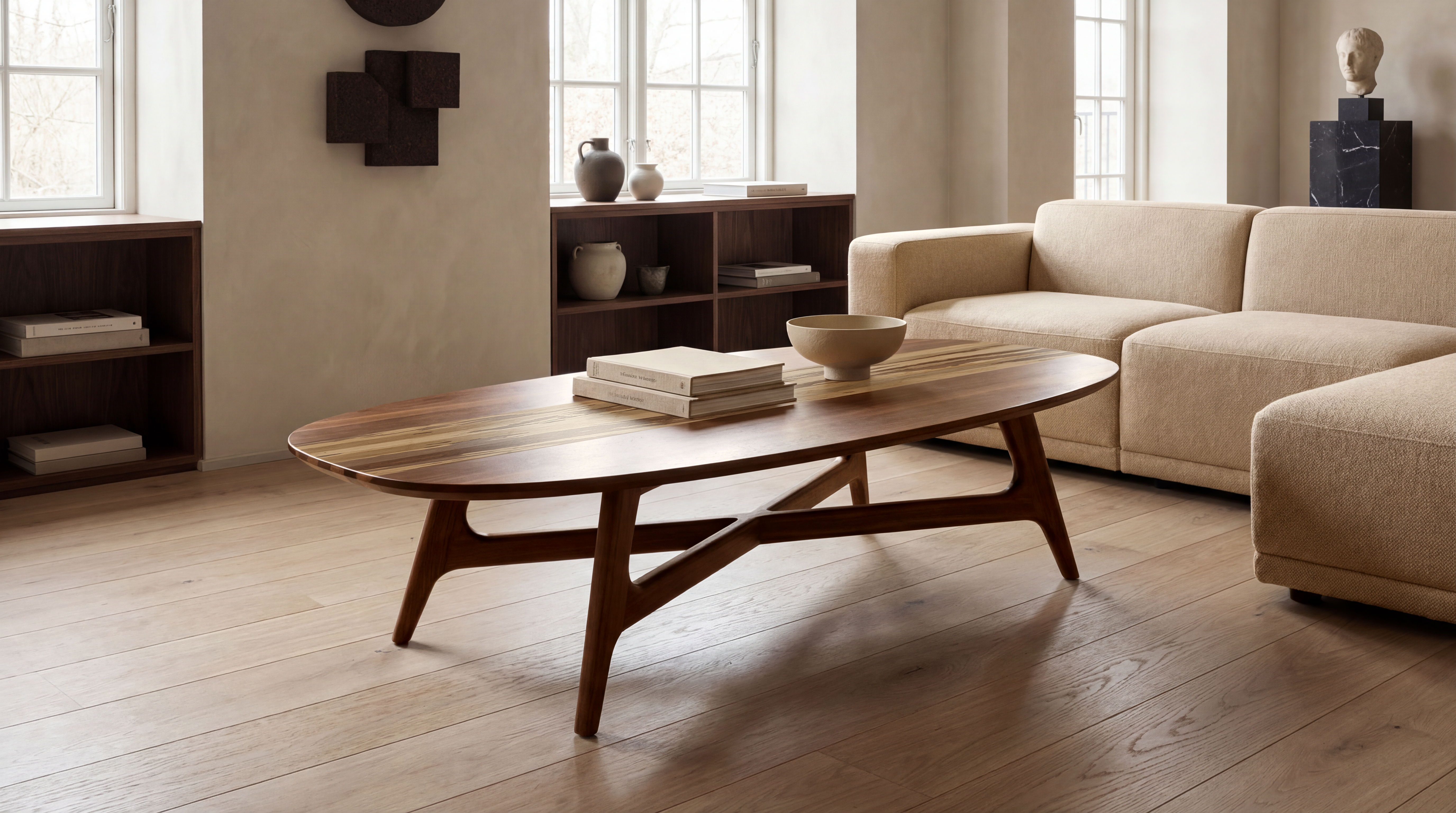 Azara Ellipse Coffee Table