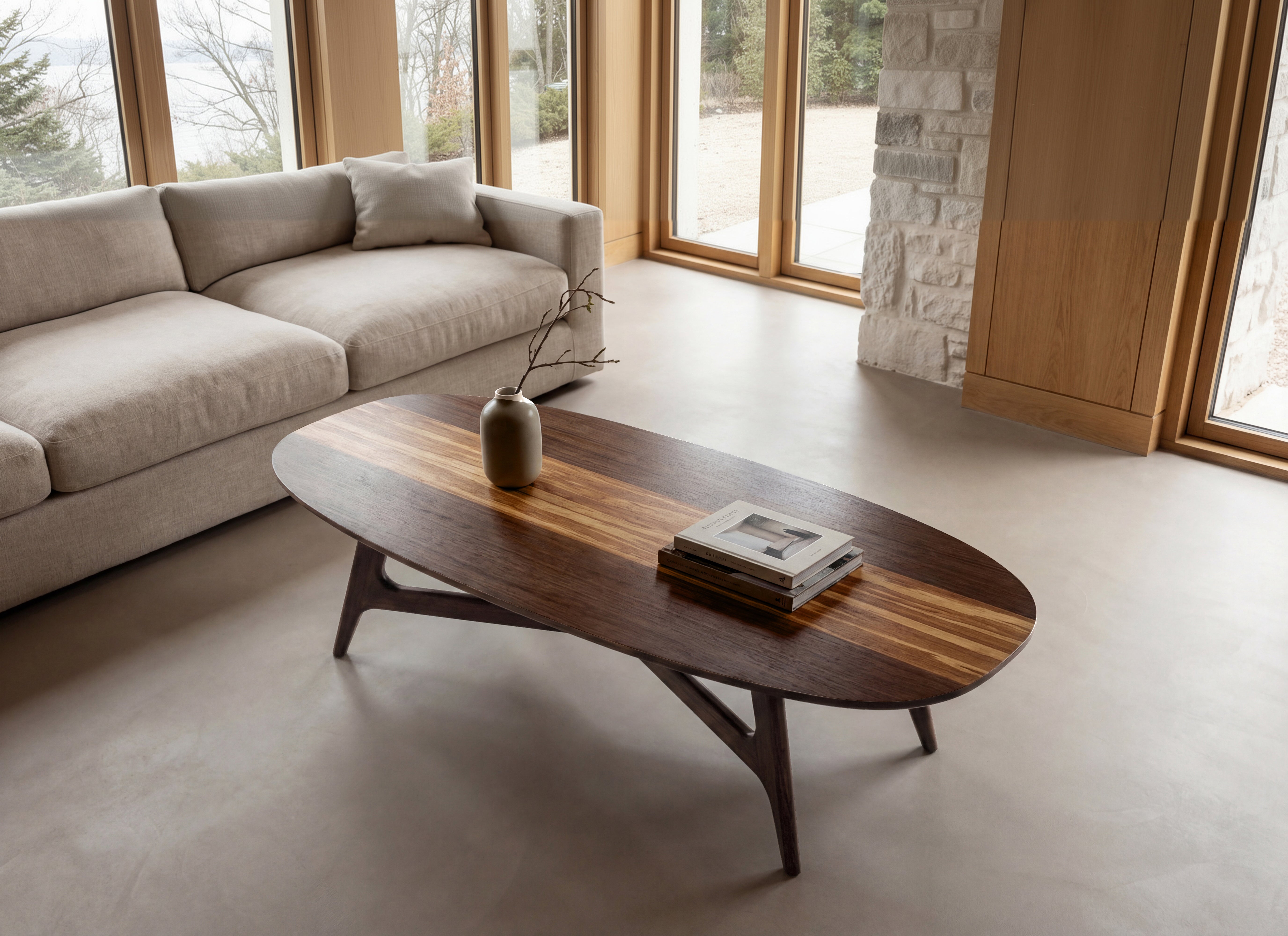 Azara Ellipse Coffee Table