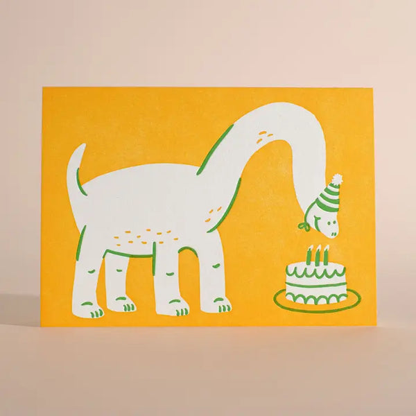 Dinosaur Birthday Card