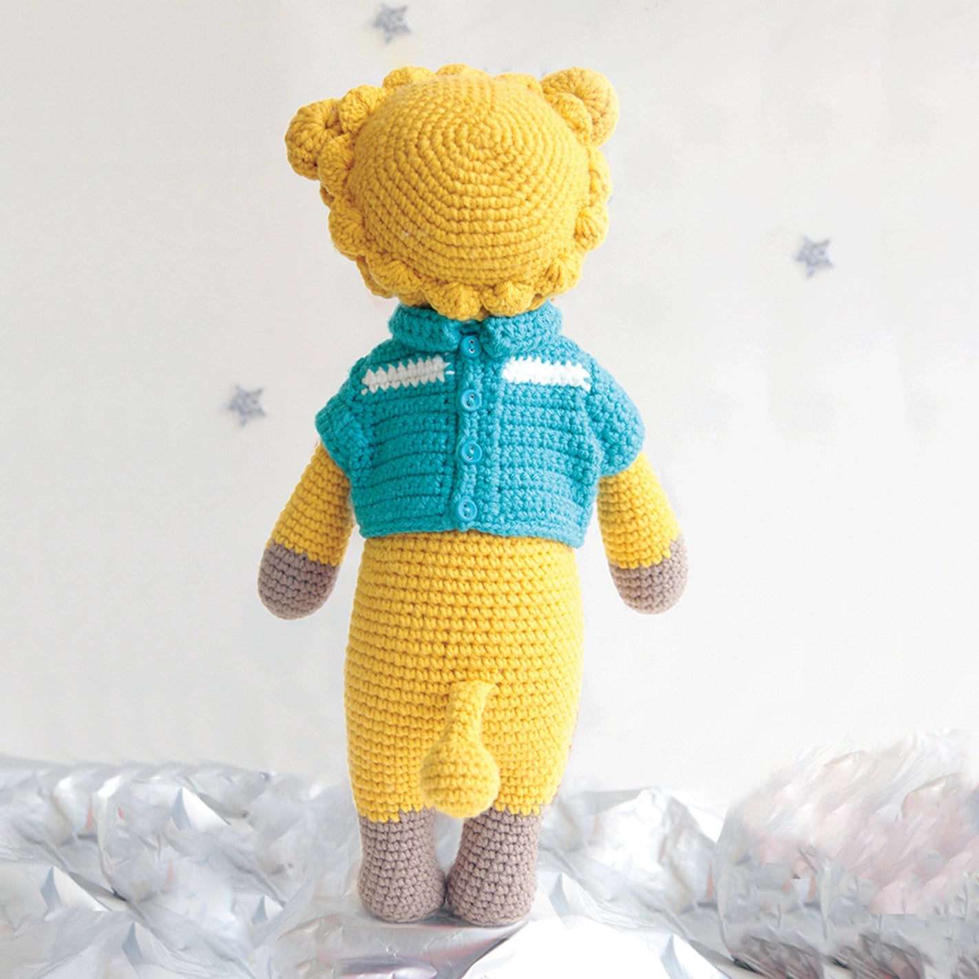 Little Knight Leo Crochet Doll