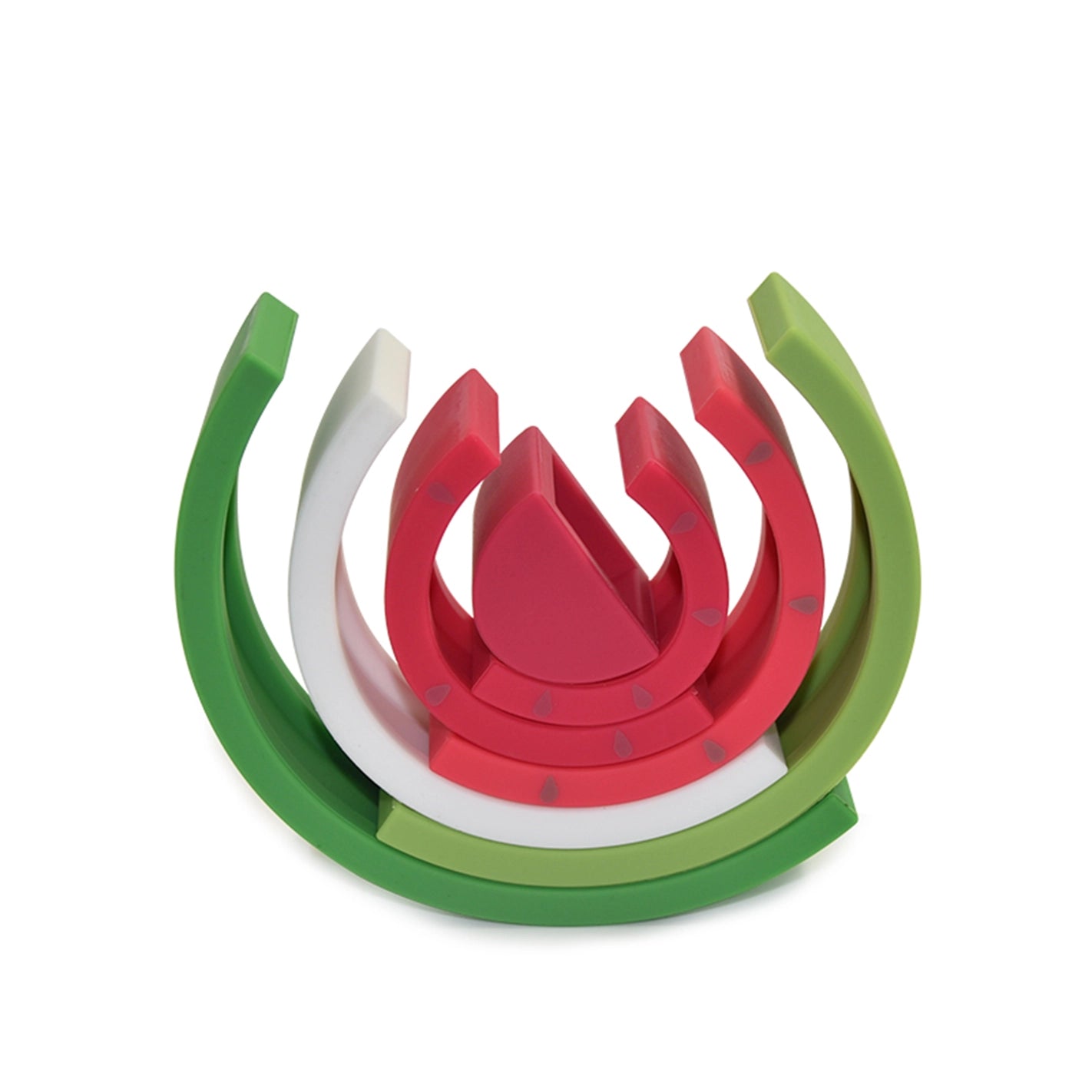 Watermelon Silicone Baby Stacking Toy