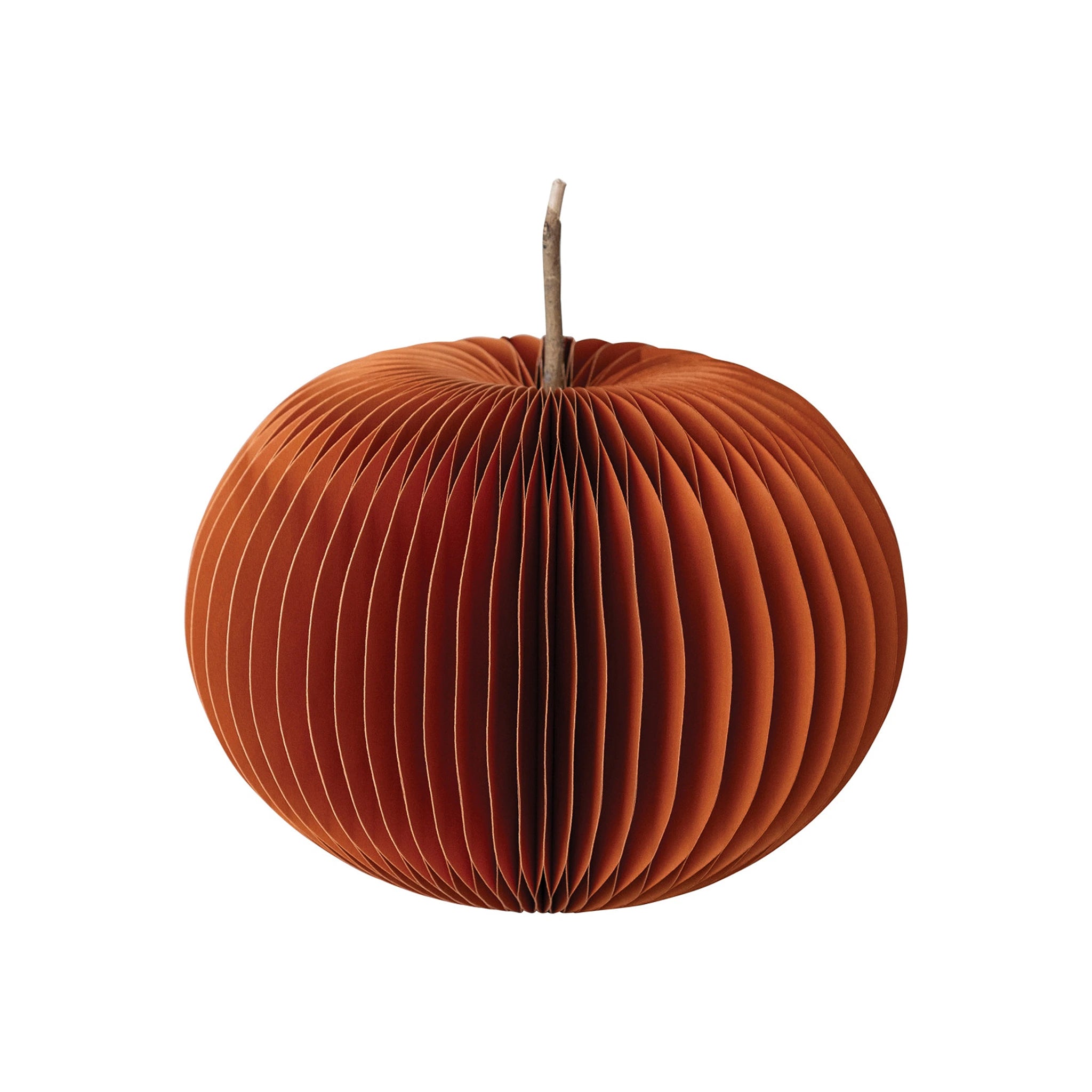 Honeycomb Paper Folding Pumpkin