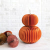 Honeycomb Paper Folding Pumpkin
