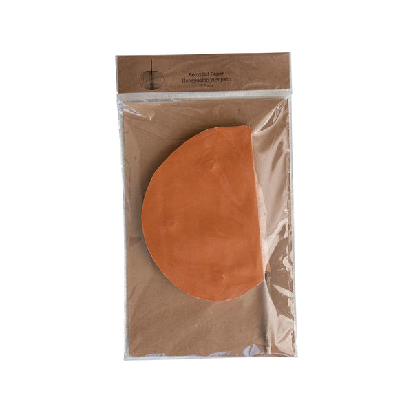 Honeycomb Paper Folding Pumpkin