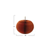 Honeycomb Paper Folding Pumpkin