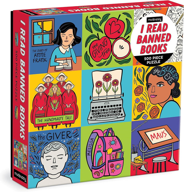 I Read Banned Books Puzzle