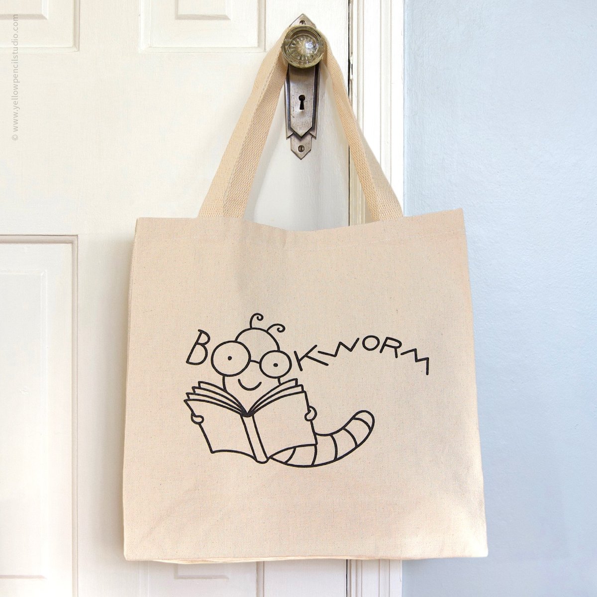 Bookworm Tote Bag