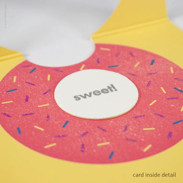 Sweet Donut Birthday Card