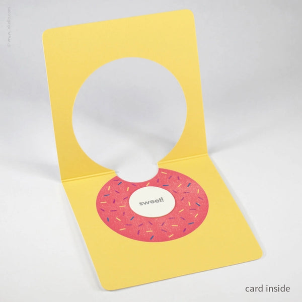 Sweet Donut Birthday Card