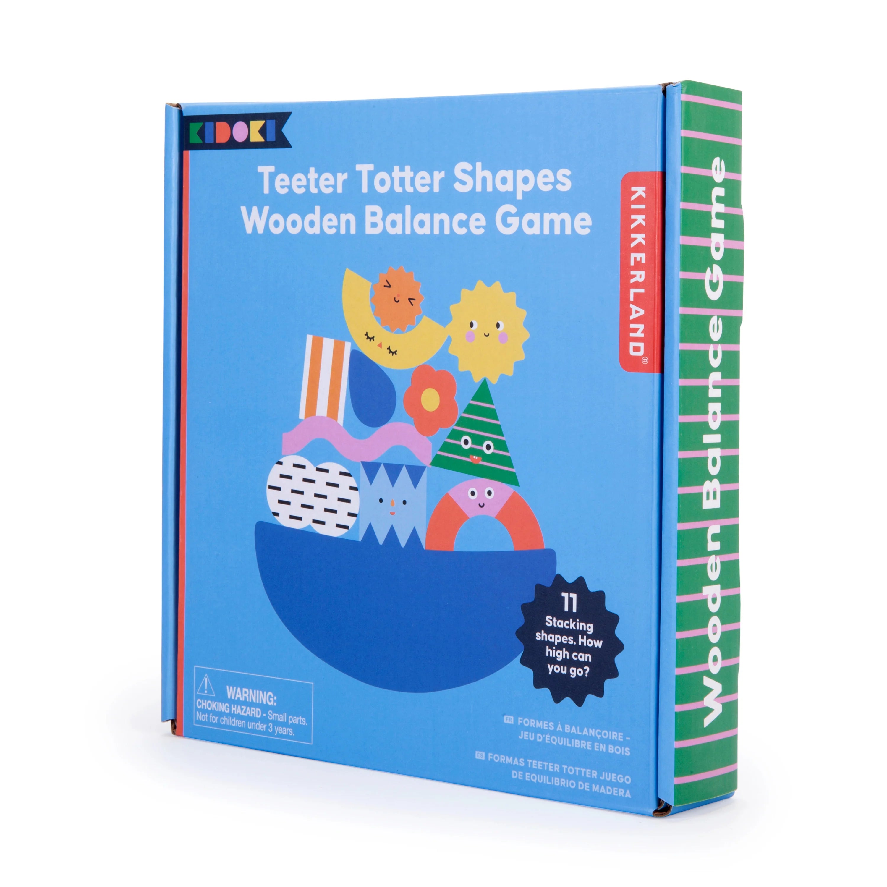 Wooden Balance Game - Teeter Totter Shapes