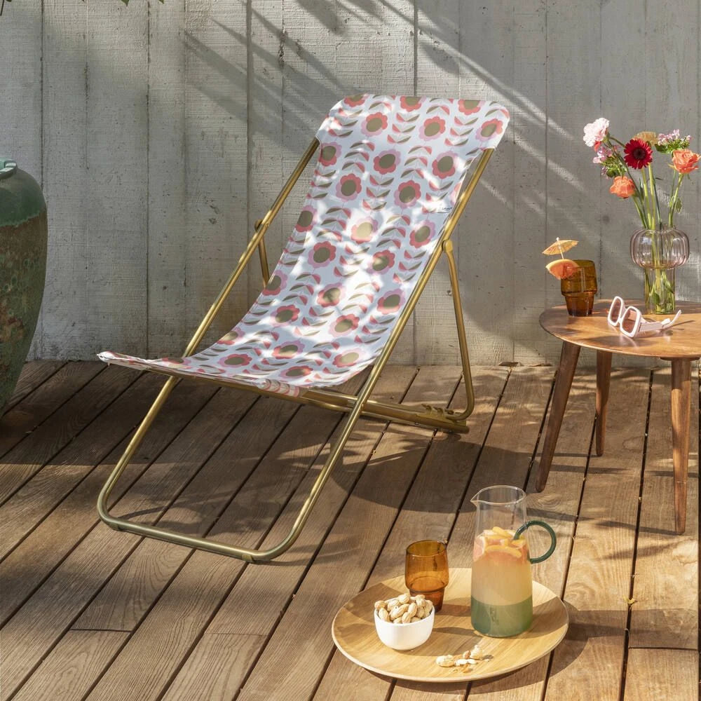 Maxi Transat Folding Chair: Retro Bronze