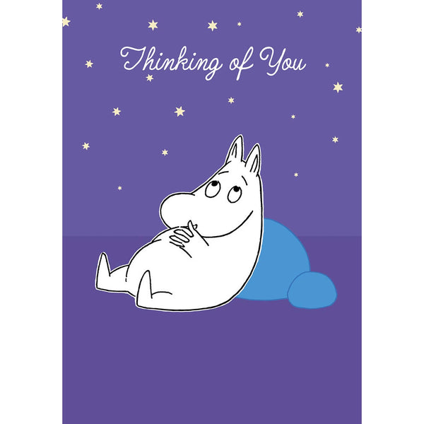 Moomin Thinking of You Greeting Card