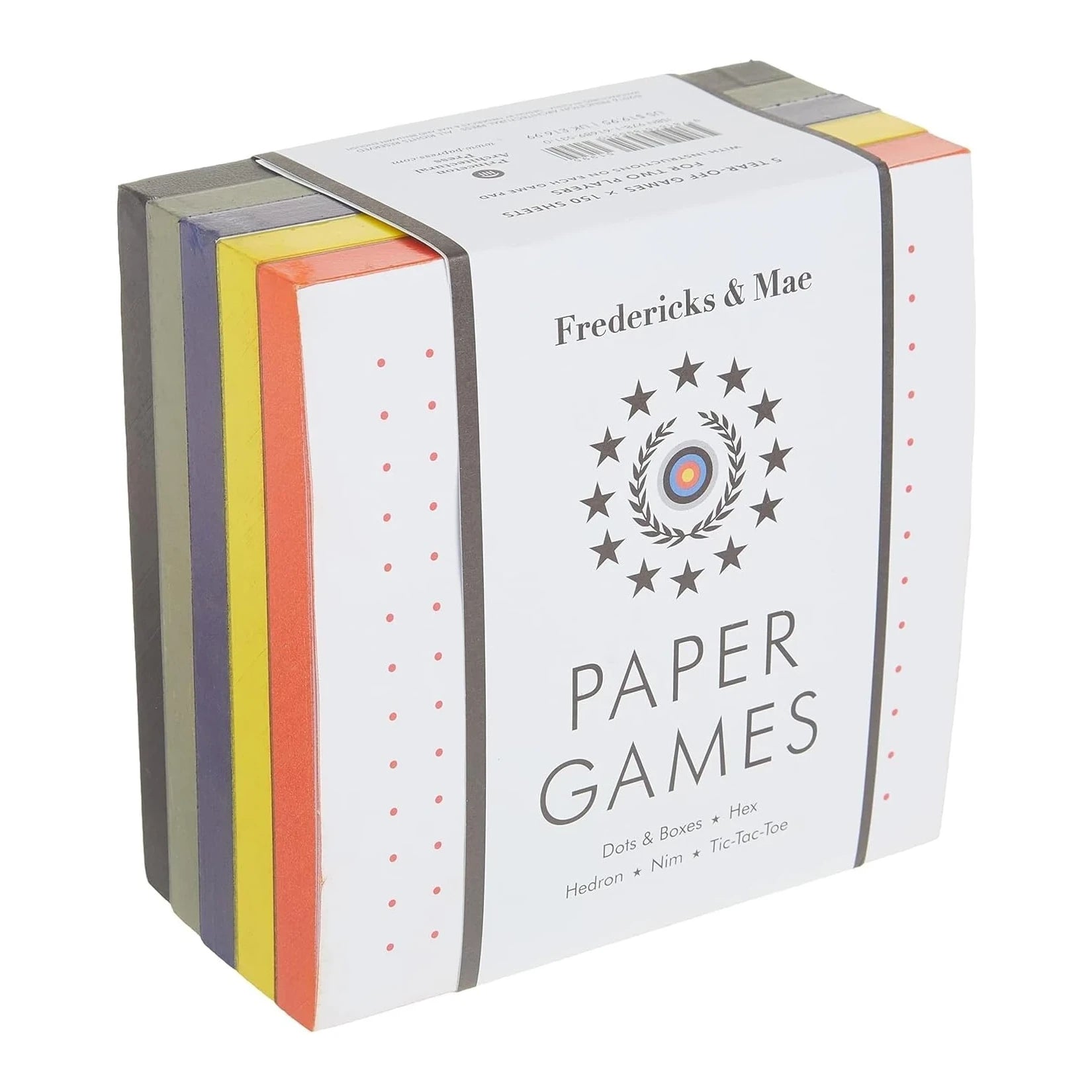 Fredericks & Mae Paper Games Pad