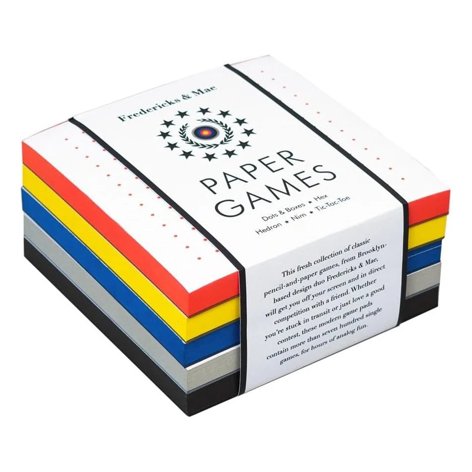 Fredericks & Mae Paper Games Pad