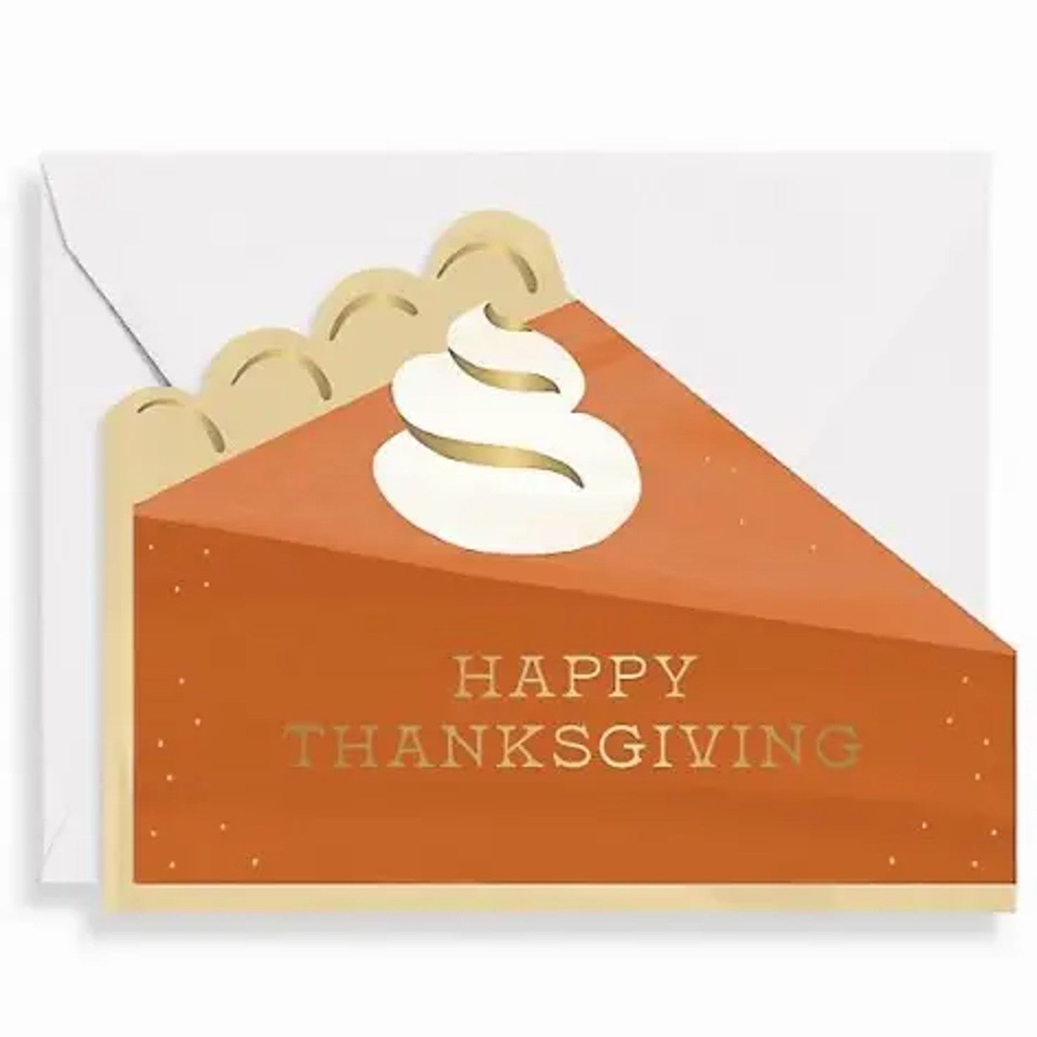 Pumpkin Pie Thanksgiving Card