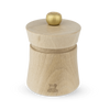 Wood Salt Mill on White Background