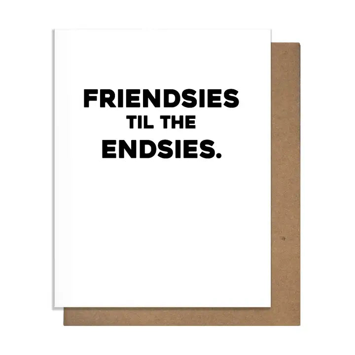 Friendsies Endsies Card