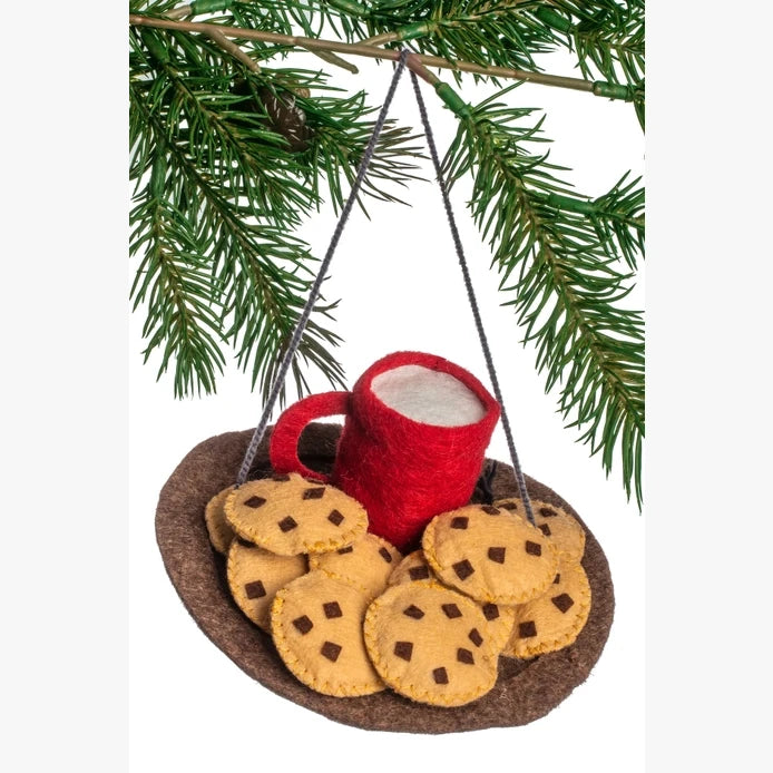 Milk and Cookies Ornament