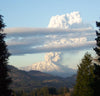 Ash from Mount St. Helens