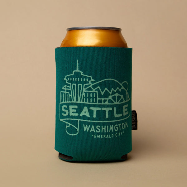 Emerald City Skyline Beverage Insulator