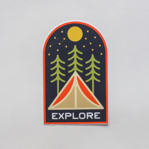 Explore Camp Sticker