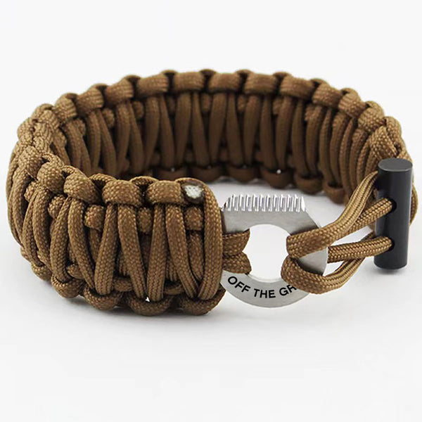 Kango Paracord Survival Bracelet 8-in-1 Wrist Personal Self-Defense  Emergency Security Tool - China Survival Gear Set and Outdoor Tactical Gear  price | Made-in-China.com