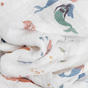 Cotton Muslin Swaddle 3 Pack: Mermaids