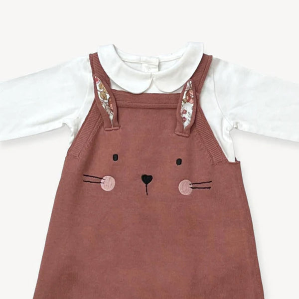 Bunny Baby Tunic Knit Dress Set