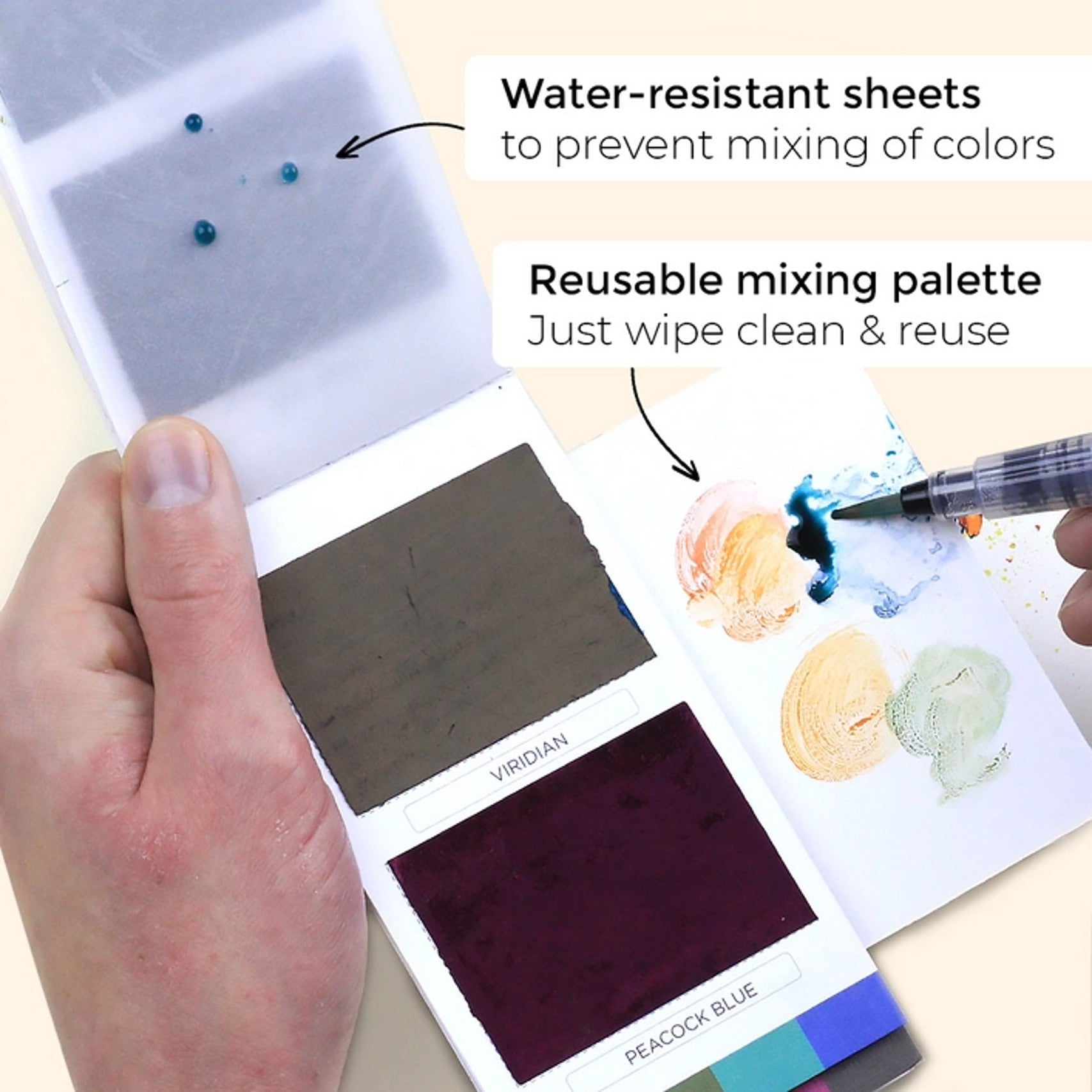 Colorsheets - Metallic - 10 Watercolors