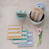 Woven Striped Oven Mitt