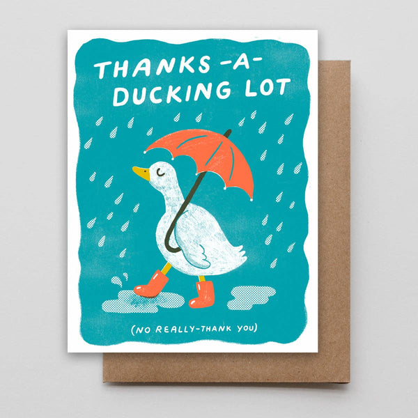 A Ducking Thank You Card - DIGS