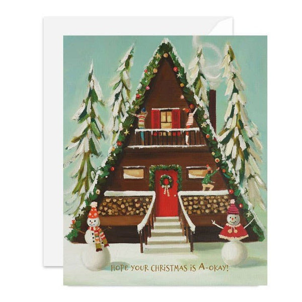 A - Frame Christmas Card - DIGS