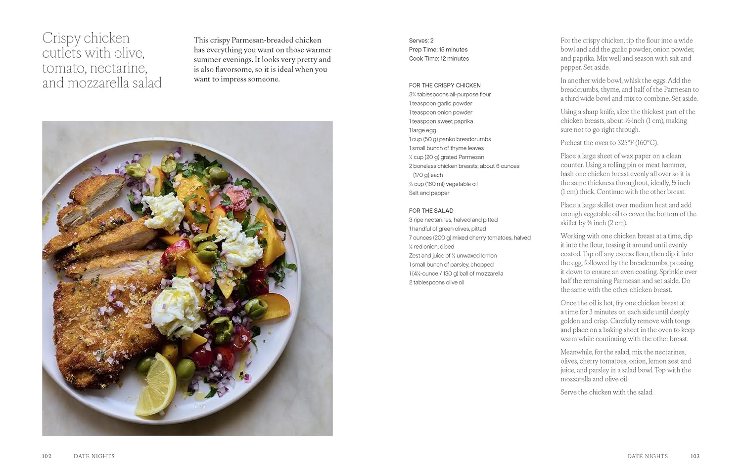 A Meal for Two: Recipes to Treat Your Favorite People - DIGS