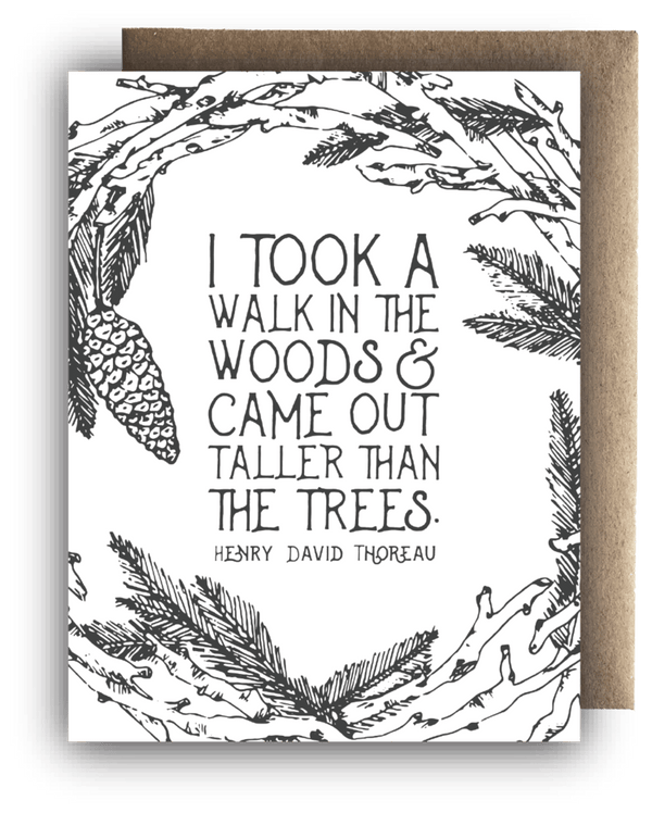 A Walk in the Woods Card - DIGS