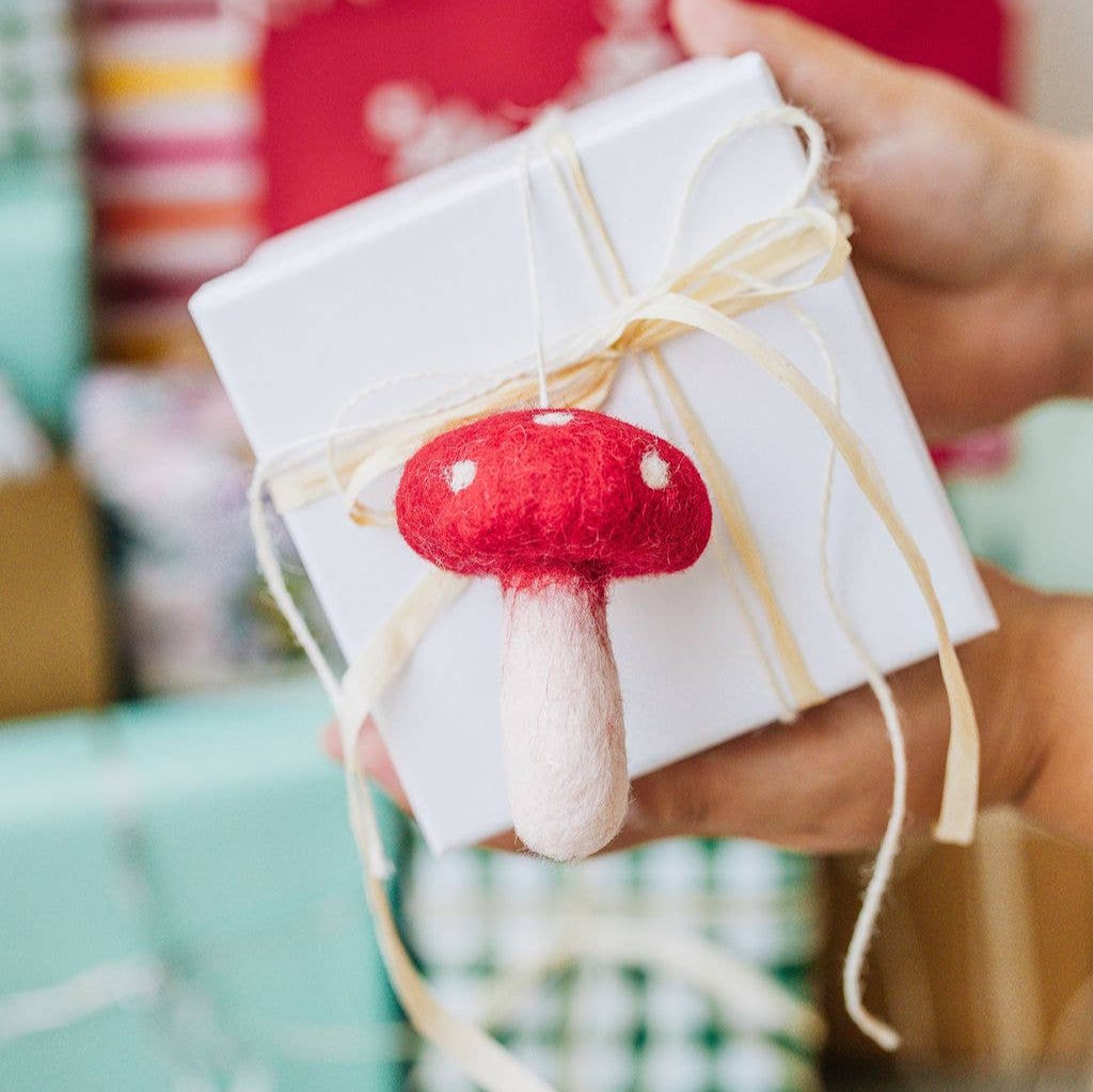 Red Mushroom Ornament