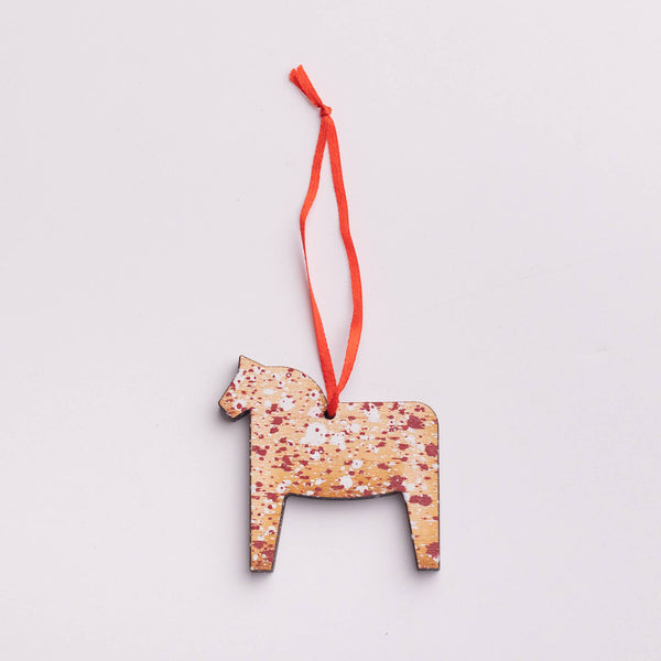 Abstract Dala Horse Ornament - DIGS