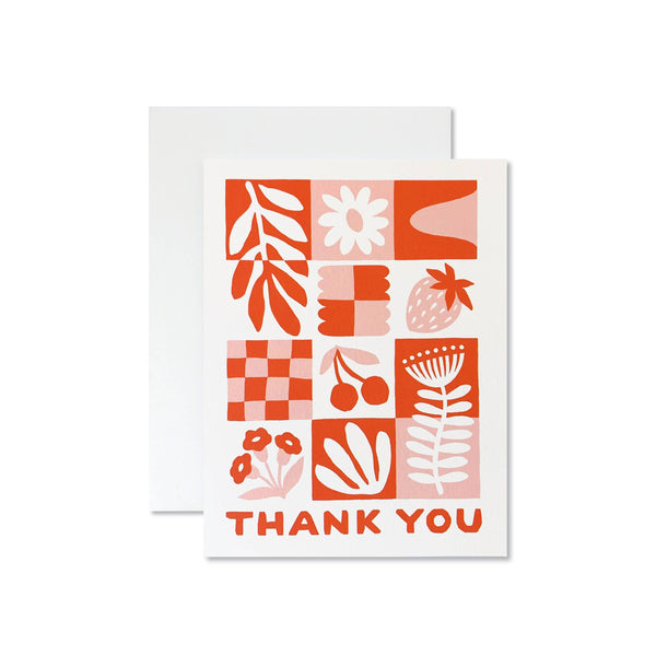 Abstract Thank You Card - DIGS