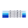 ABT PRO Alcohol - Based Art Markers: Blue Tones 5 - Pack - DIGS