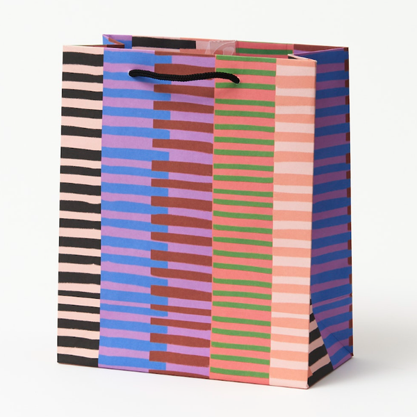 Colorful Stripes Gift Bag