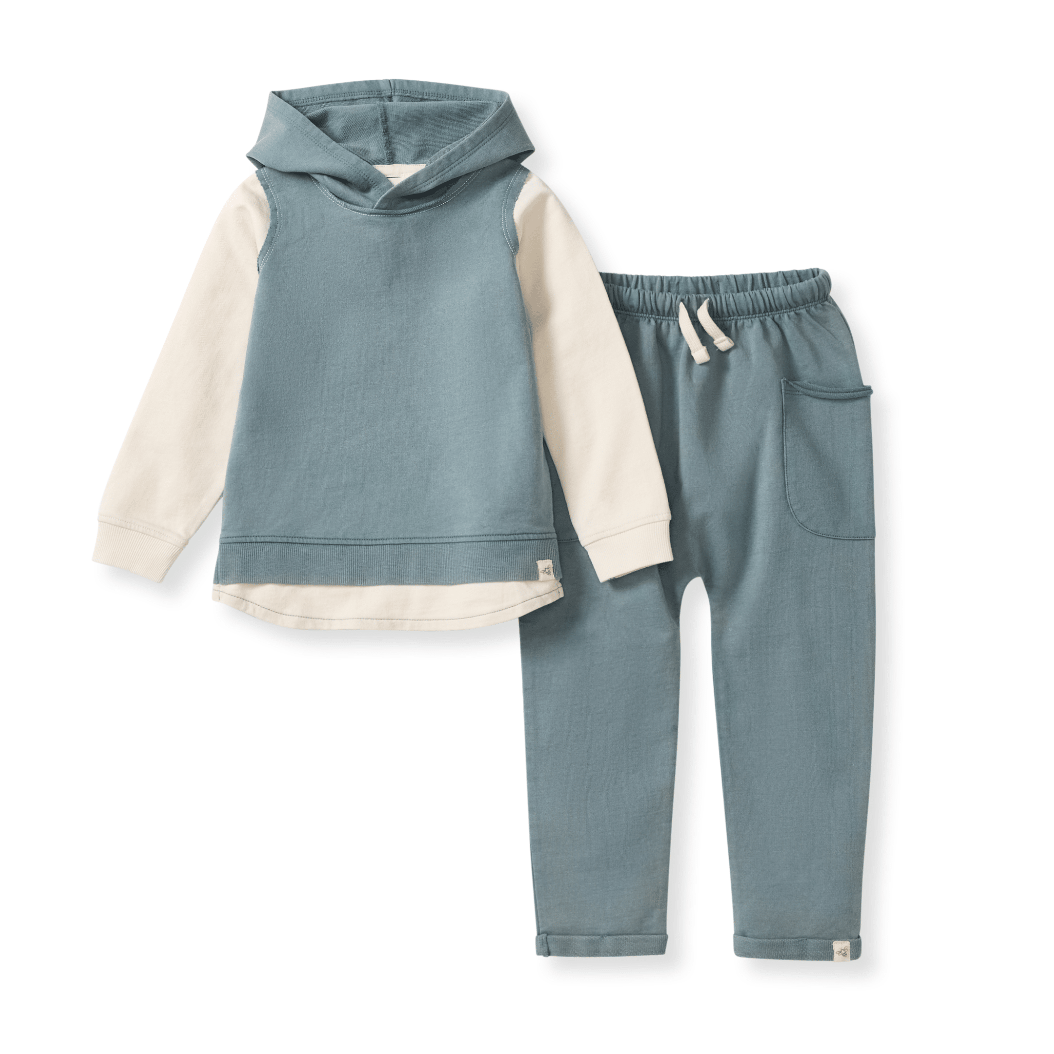 Acid Wash Sweatshirt & Pants Set - DIGS