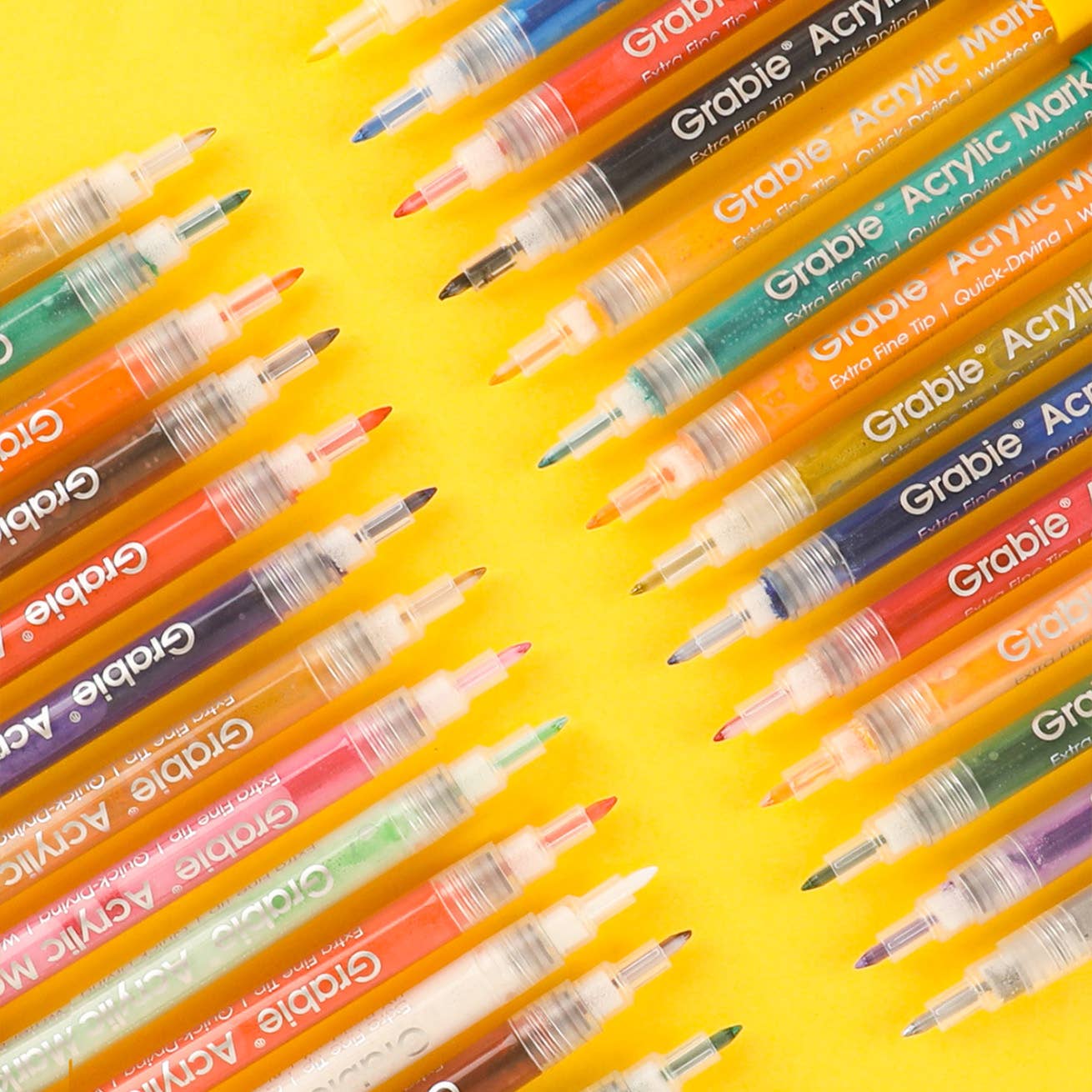 Acrylic Paint Markers - Set of 28 - DIGS