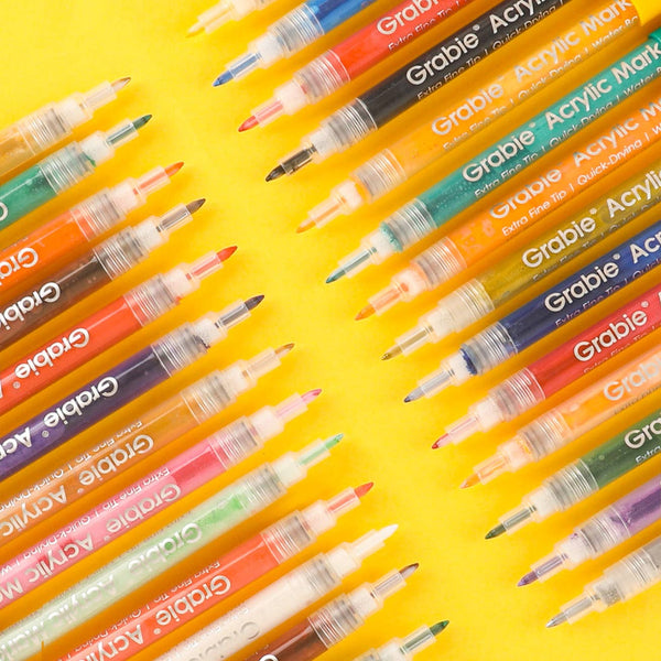 Acrylic Paint Markers - Set of 28 - DIGS