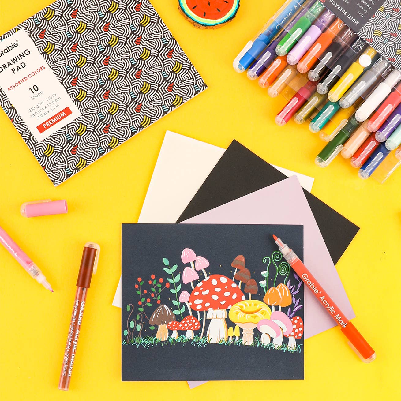 Acrylic Paint Markers - Set of 28 - DIGS